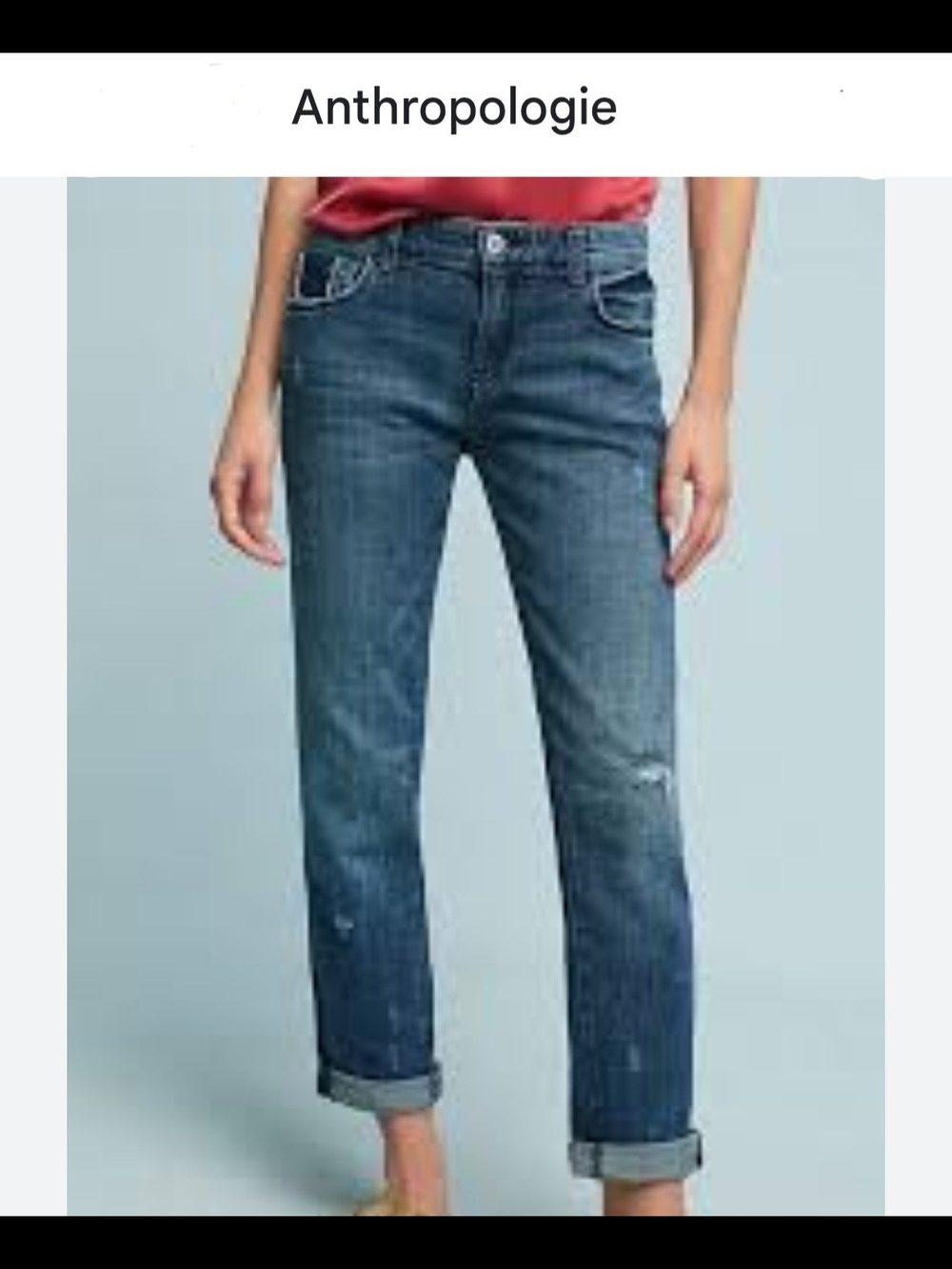 Pilcro and the Letterpress by Anthropologie slim boyfriend size 25 petite